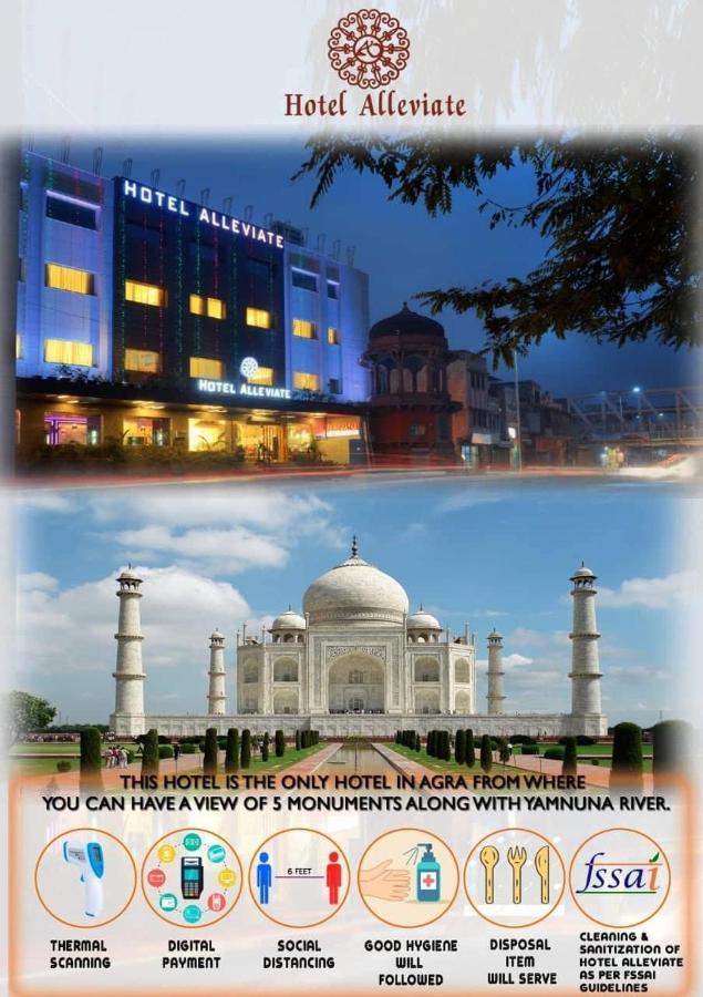 Hotel Alleviate Agra  Ngoại thất bức ảnh